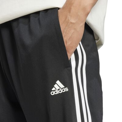 adidas Men's Primegreen Essentials Warm-Up Open Hem 3-Stripes Track Pants