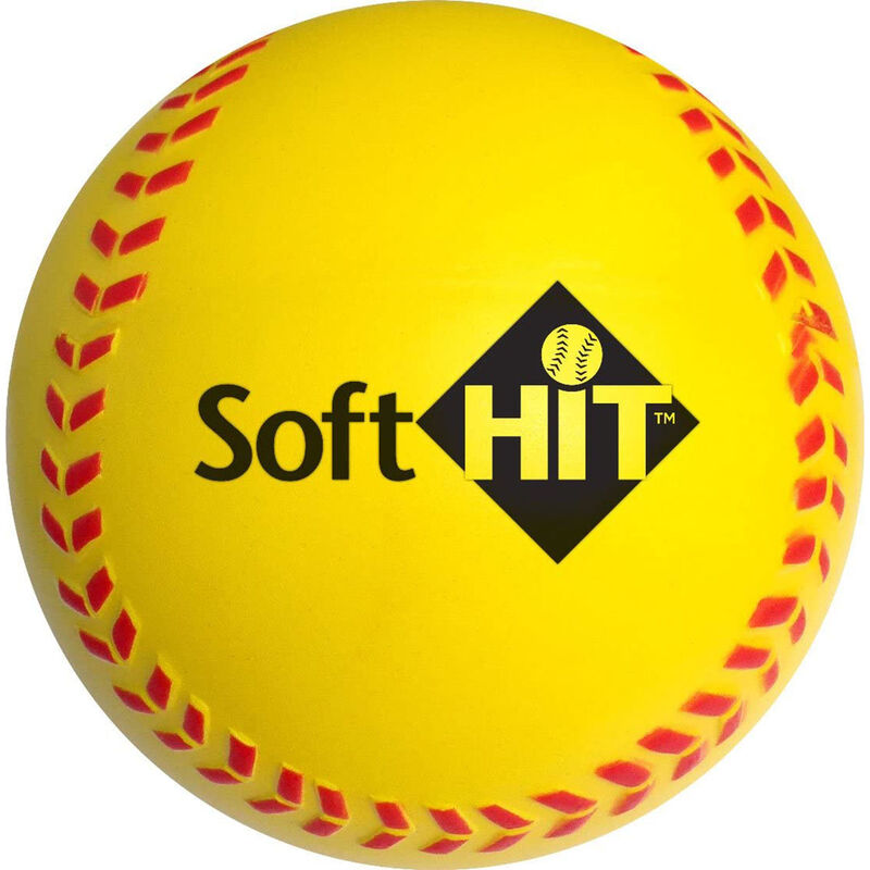 Soft Hit 6 pk Soft Softball Training Balls image number 0