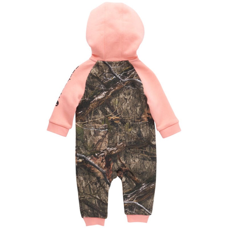 Carhartt Girl's Infant Logo Sleeve Coverall image number 1