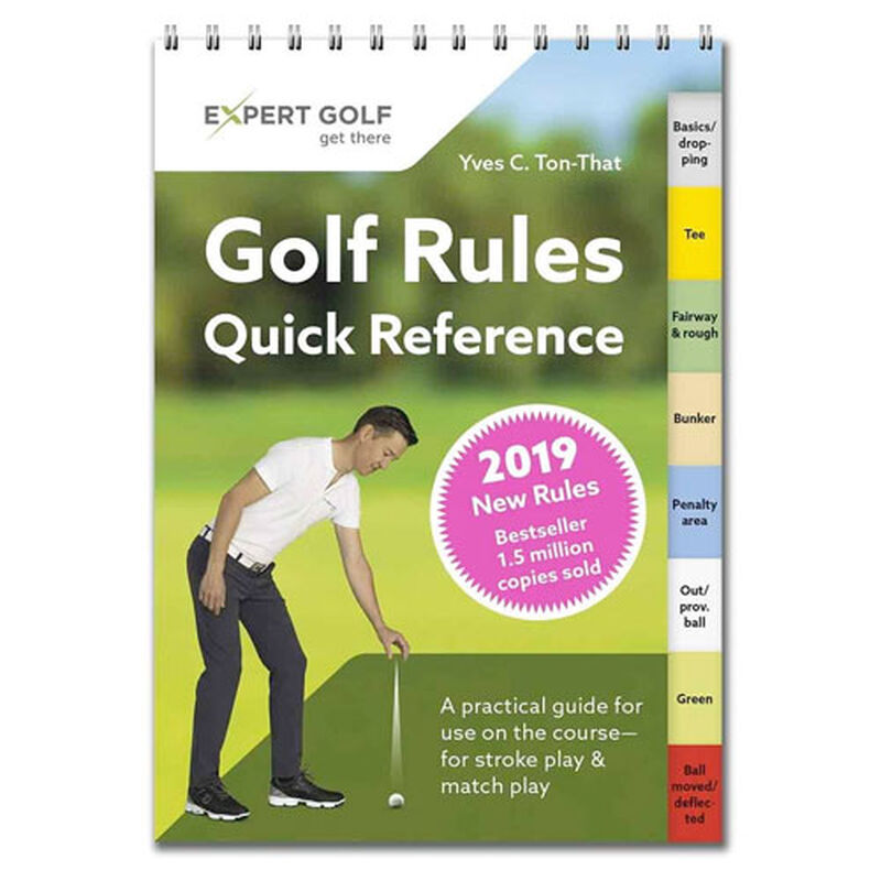 Golf Gifts 2019 Golf Rules Quick Reference Guide image number 0
