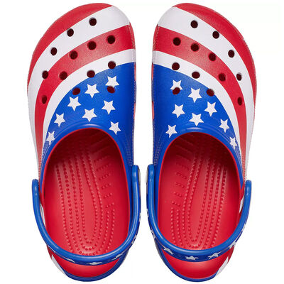 Crocs Men's American Flag Classic Clogs