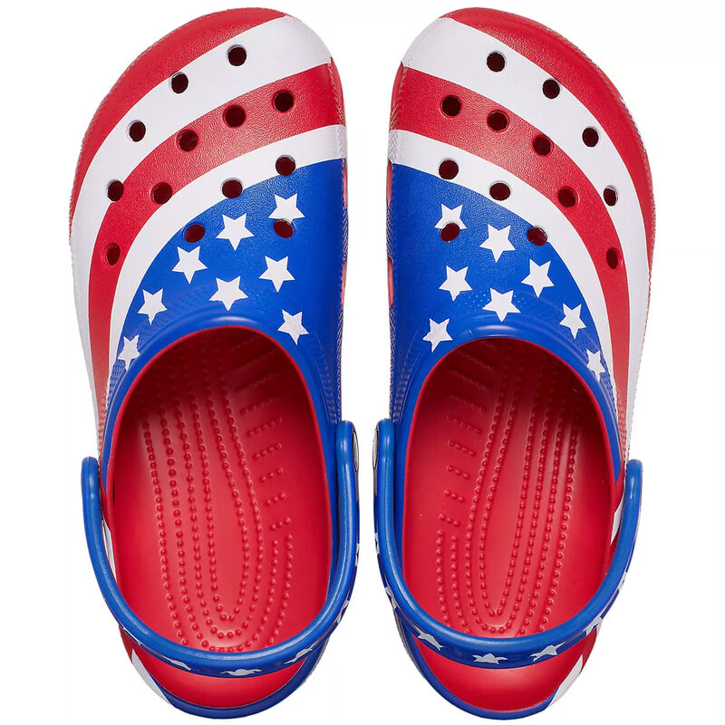 Crocs Men's American Flag Classic Clogs image number 0