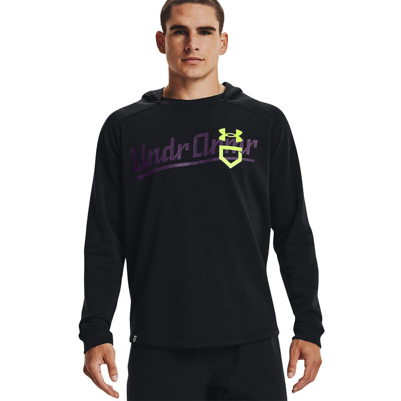 UNDER ARMOUR MENS BASEBALL GRAPHIC HOODIE