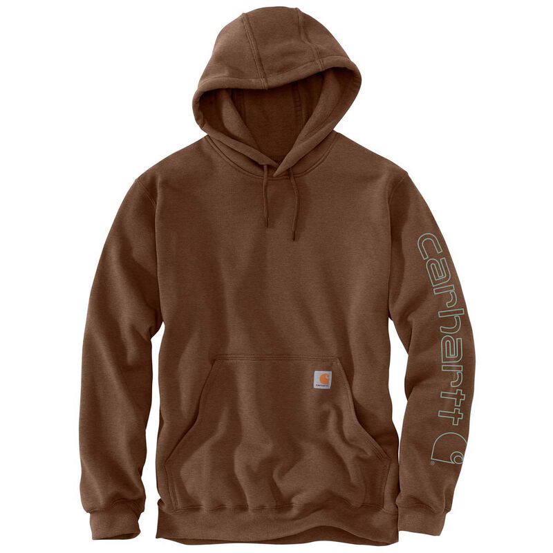 Carhartt Men's Logo Sleeve Hoodie image number 0