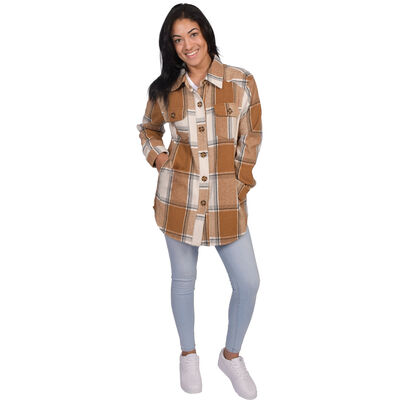 Canyon Creek Women's Plaid Shirt Jacket