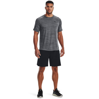 Under Armour Tech Twist Script Short Sleeve Crew Neck T-Shirt, Charcoal  Medium Heather/White, Small : : Clothing, Shoes & Accessories