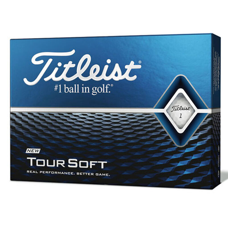 Titleist Tour Soft White Golf Balls image number 0