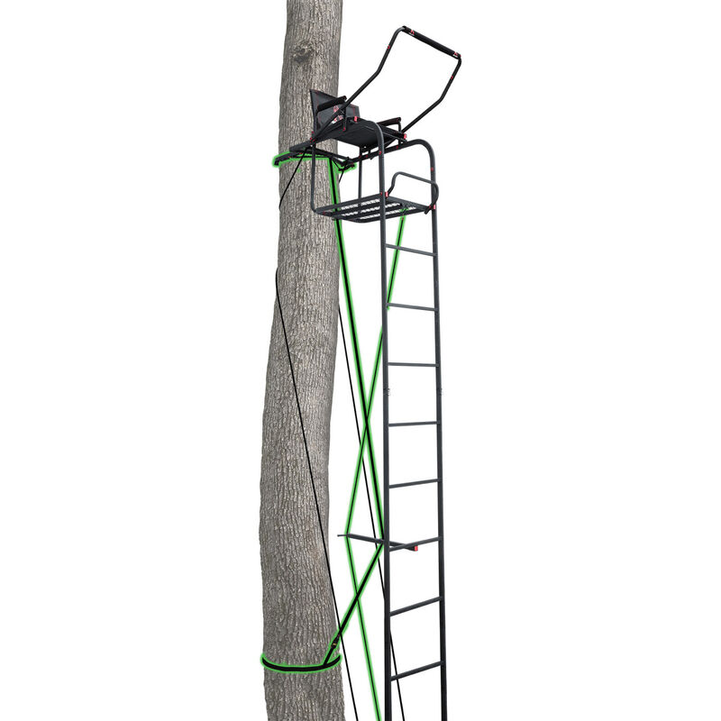 Primal 17' Single Vantage Deluxe Ladderstand image number 0