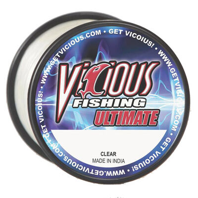  Vicious 500 Yard 10-Pound Test Fluorocarbon Fishing