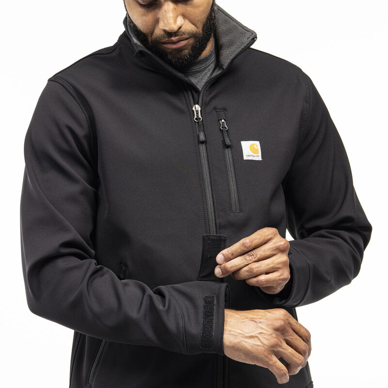 Carhartt Rain Defender Relaxed Fit Heavyweight Softshell Jacket image number 1