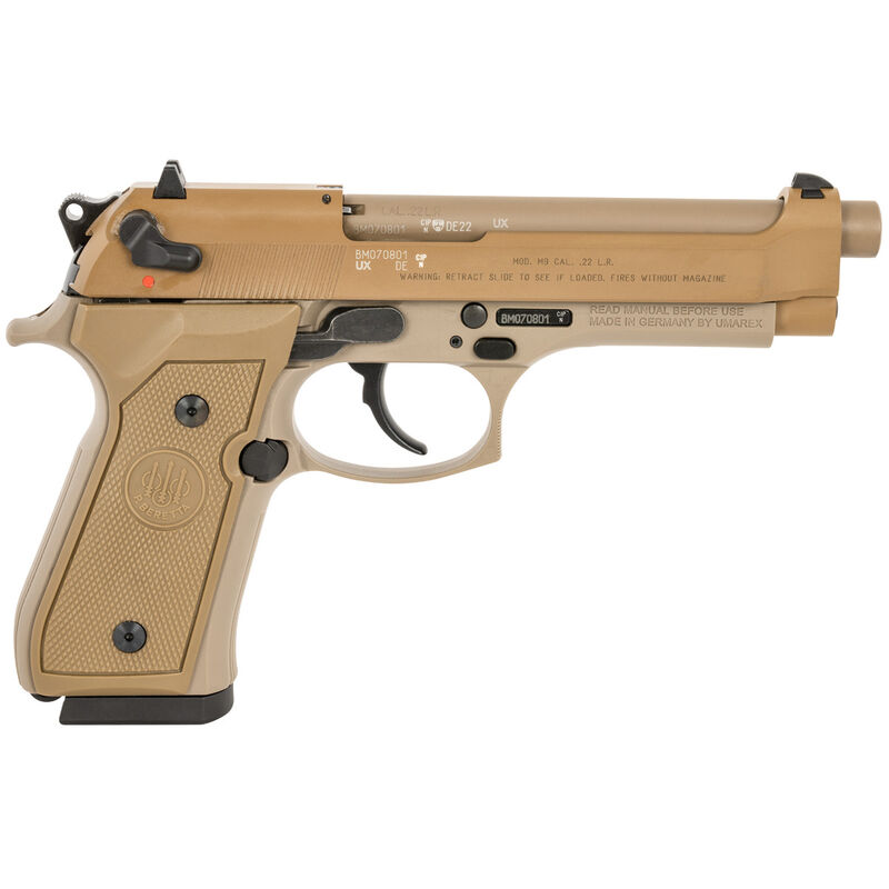 Beretta M9 22LR 4.9 15R FDE Pistol image number 0