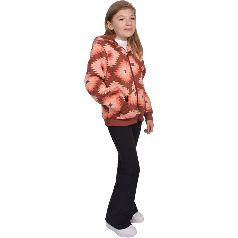 Canyon Creek Girl's Sherpa Lined Hoodie image number 2