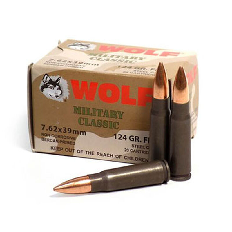 Wolf 7.62 FMJ Ammo image number 1