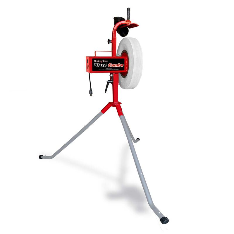 Heater Sports Blaze Combo Heavy Duty Pitching Machine With 5 Yr. Warranty image number 0