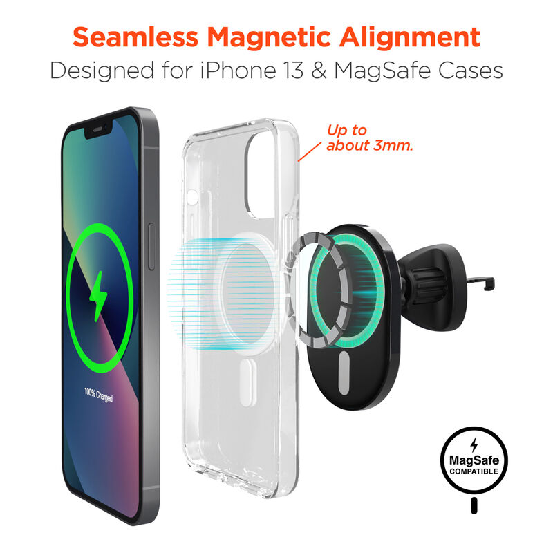 Hypergear MagVent Magnetic Wireless Charging Mount image number 4