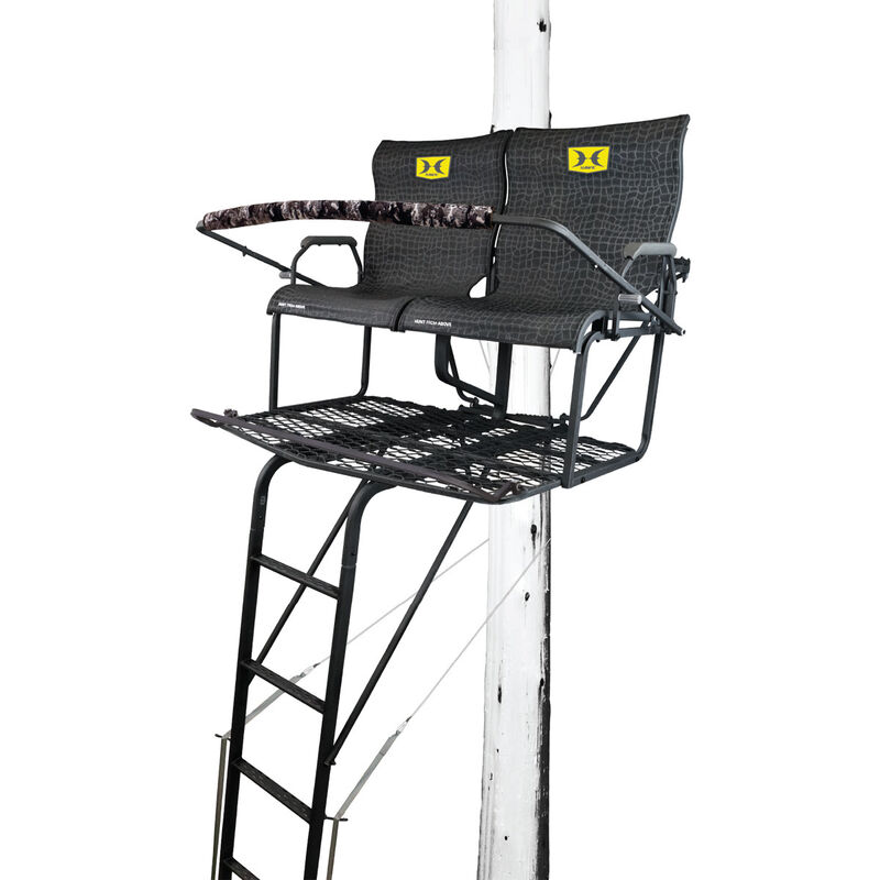 Hawk Hawk 18' Sasquatch 2-man Ladderstand image number 1