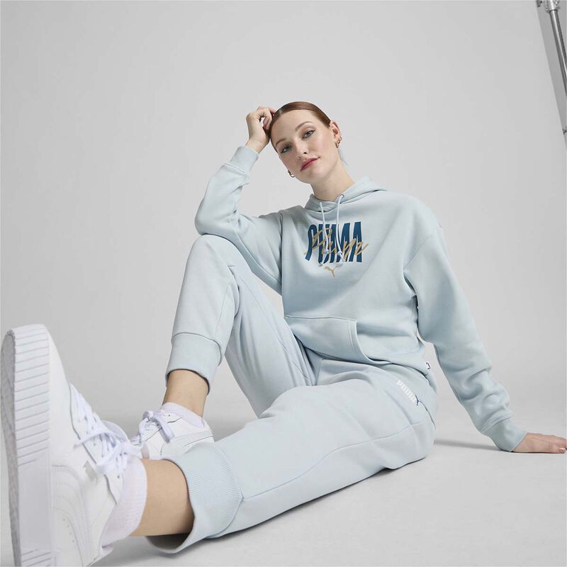 Puma Women's Live In Overlap Hoodie image number 4