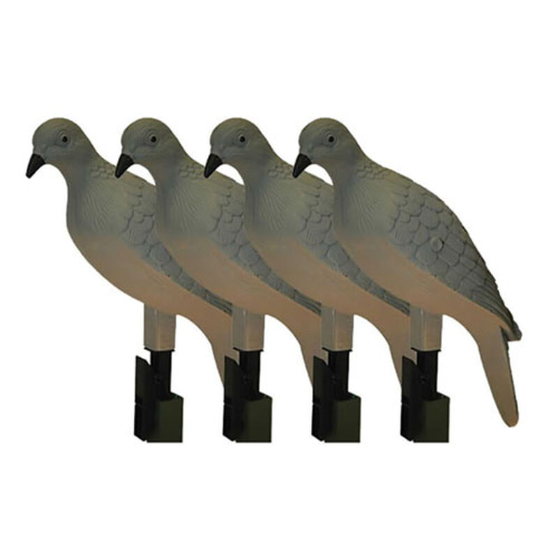 Mojo Clip On Dove Decoy 4 Pack image number 0