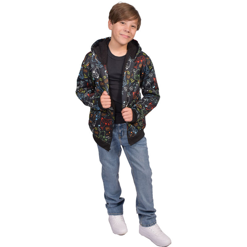 Canyon Creek Boy's Sherpa Lined Full Zip Hoodie image number 0