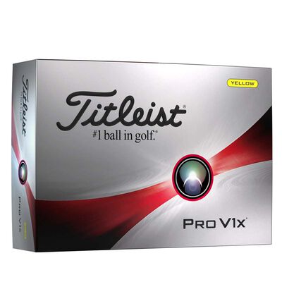 Titleist Pro V1X Yellow Golf Balls