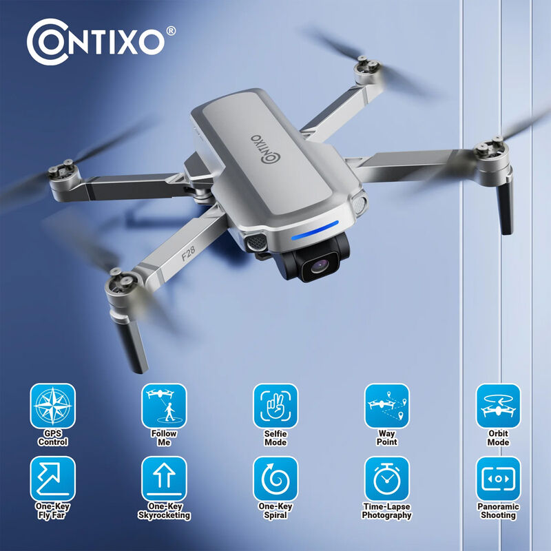 Contixo F28 Foldable GPS Drone with 2K FHD Camera image number 3