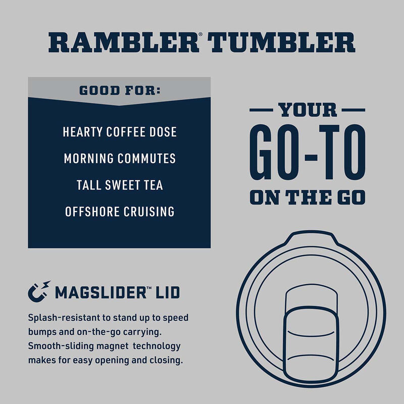 NEW! YETI 20 oz Rambler Tumbler COPPER Cup w/Magslider Lid