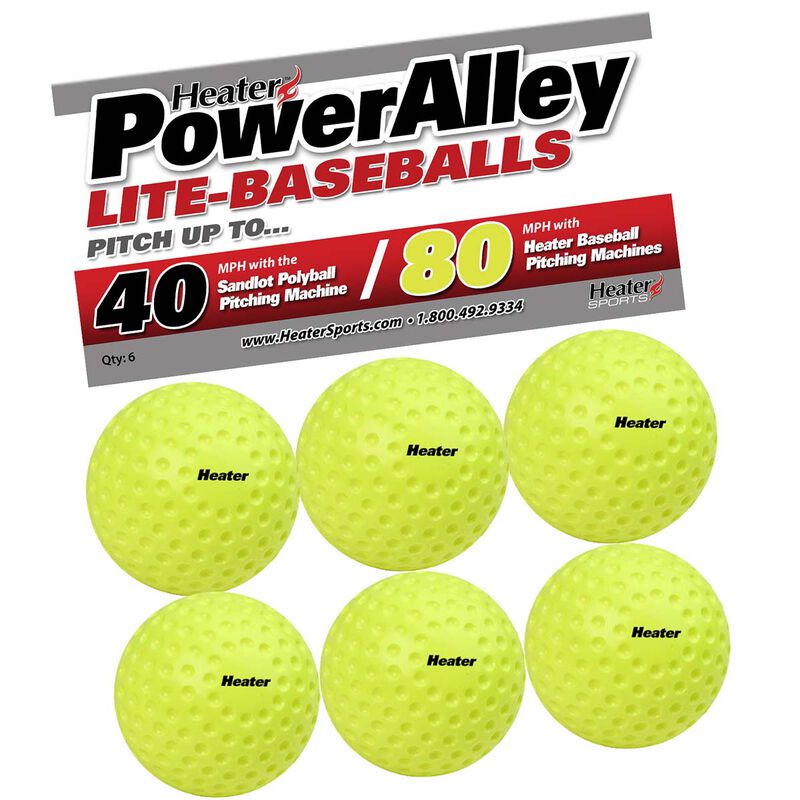 Heater Sports 6pk Soft Lite-Balls image number 1
