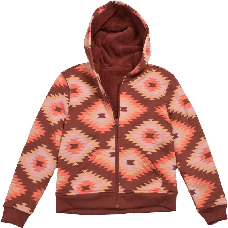 Canyon Creek Girl's Sherpa Lined Hoodie image number 0