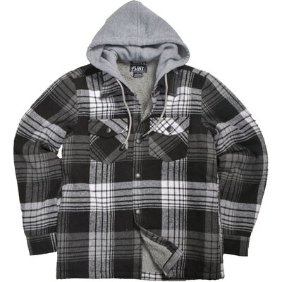 Flint Workwear Boys Flannel Sherpa Lined Shirt Jacket