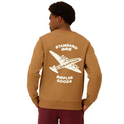 Champion Men's Powerblend Graphic Crew