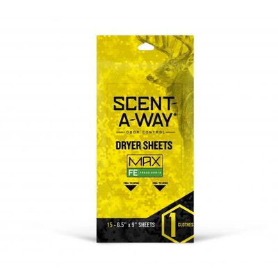 Hunter's Spec. Scent-A-Way MAX Fresh Earth Dryer Sheets