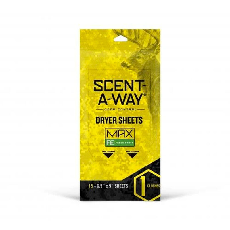 Hunter's Spec. Scent-A-Way MAX Fresh Earth Dryer Sheets image number 0