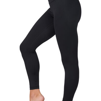 Buy CRZ YOGA Fleece Lined Leggings Women 7/8 High Waist Yoga Pants Winter  Warm Workout Tight with Pockets -25 Inches Black XX-Small at