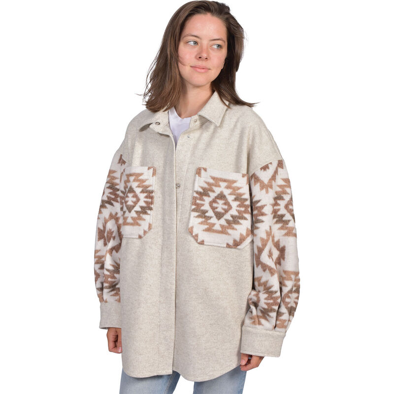 Canyon Creek Women's Aztec Shirt Jacket image number 2