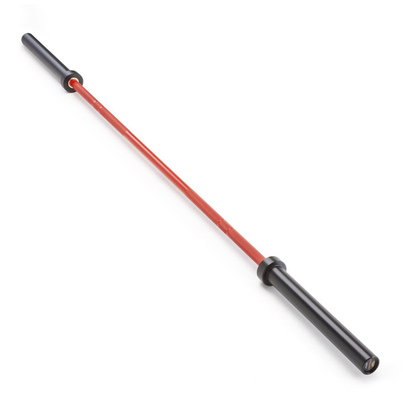 Steel Body 7' Red/Black OLYMPIC BAR image number 1