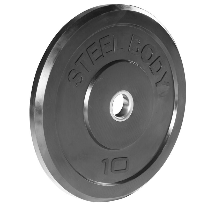 Steel Body 10 Lbs Rubber Bumper Plate image number 0