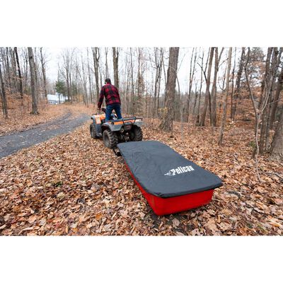 Pelican Trek Sport 82 Utility Sled with Runners, Tow Hitch   Travel Cover