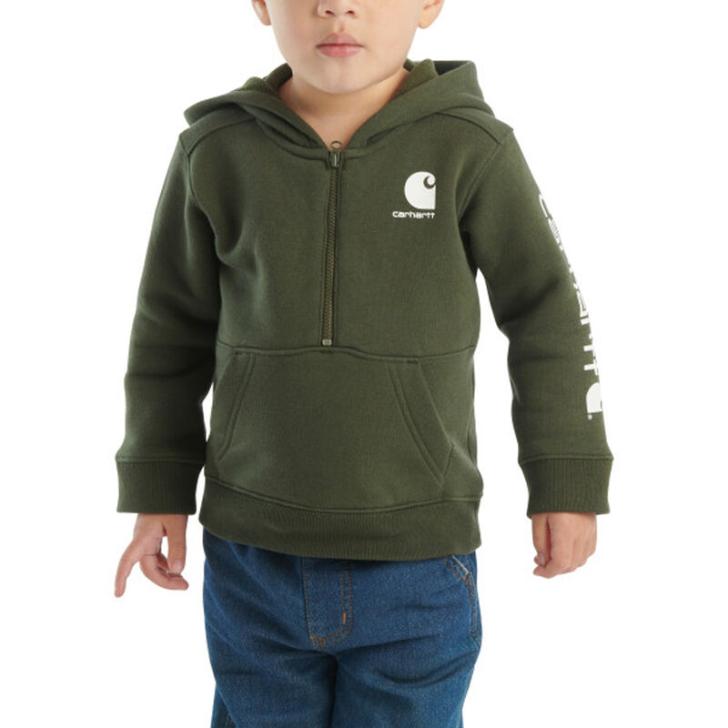 Carhartt Boy's Infant 1/2 Zip Hoodie image number 0