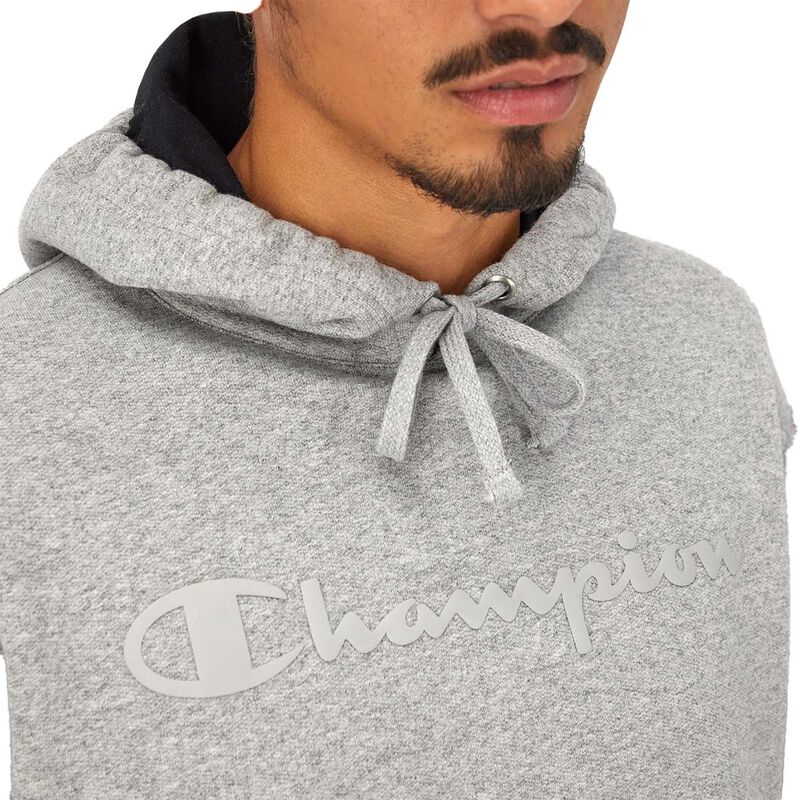 Champion Men's Powerblend Graphic Hoodie image number 2