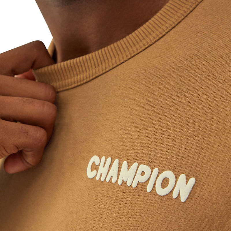 Champion Men's Powerblend Graphic Crew image number 2