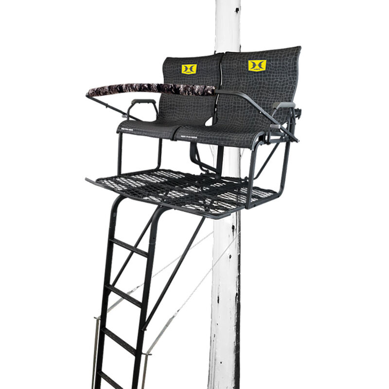 Hawk Hawk 18' Sasquatch 2-man Ladderstand image number 0