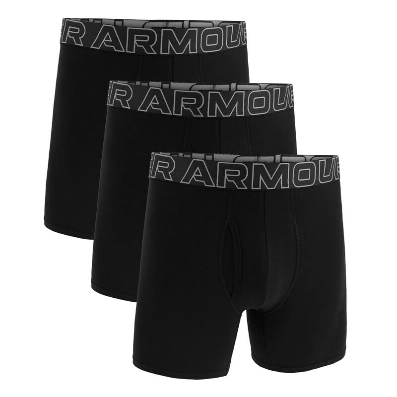 Under Armour Men's 6" Performance Cotton Underwear- 3Pk image number 0