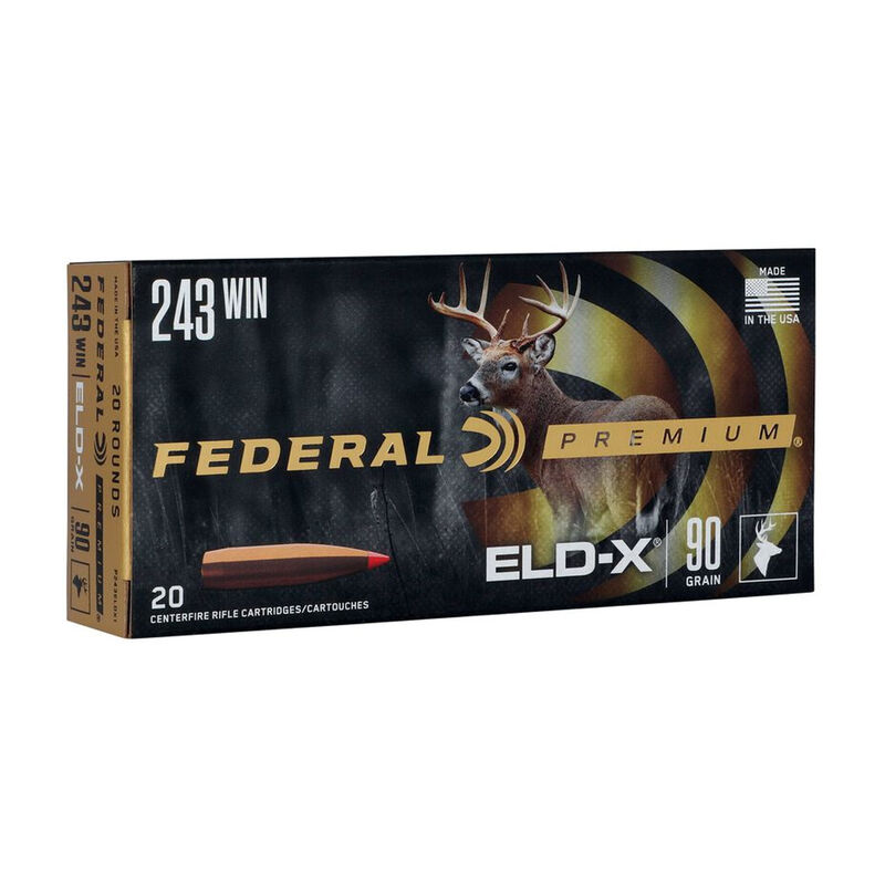 Federal Federal ELD-X 243 Win 90 Grain image number 0