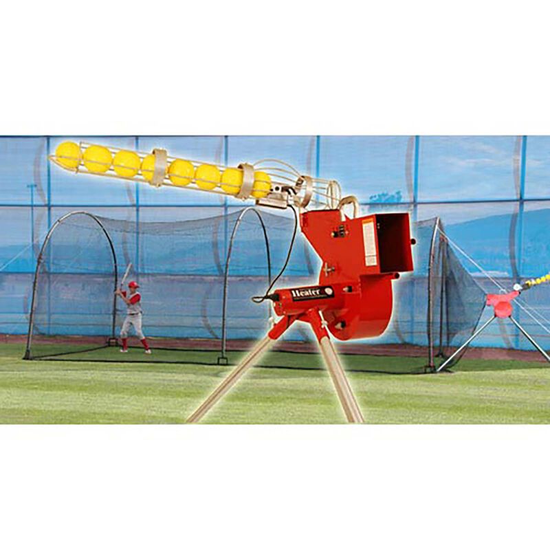 Heater Sports Sandlot Pitching Machine & Batting Cage Combo image number 0