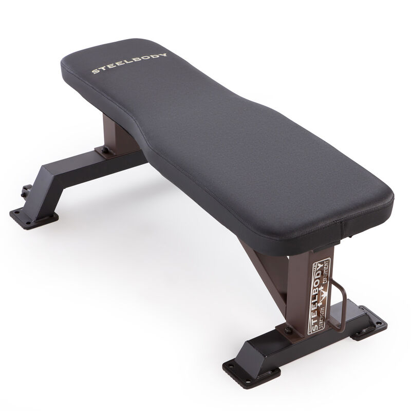 Steel Body Flat Bench image number 0