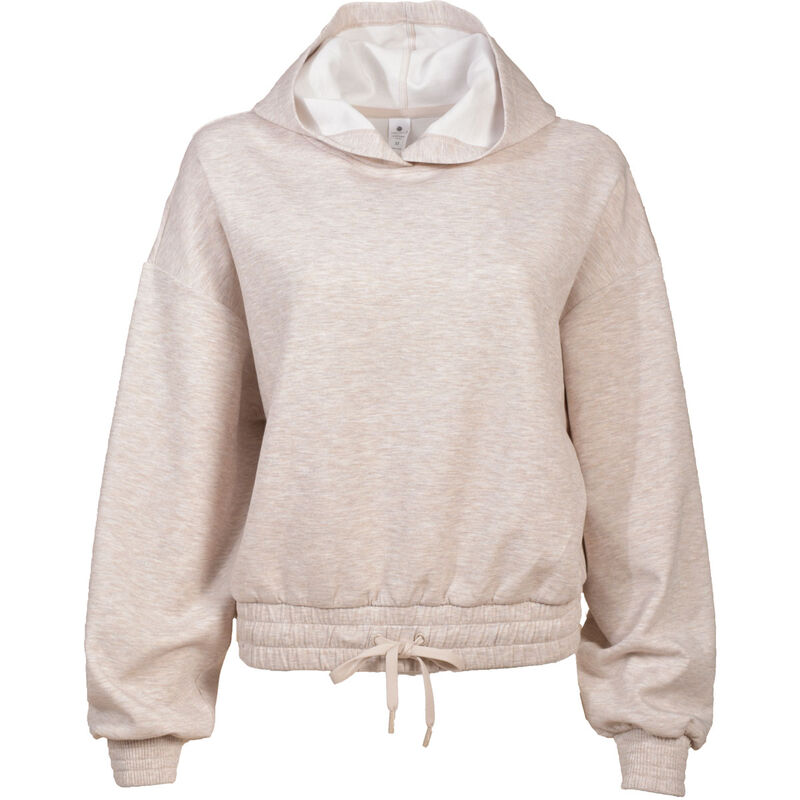 Yogalicious Women's Heathered Cropped Hoodie image number 0