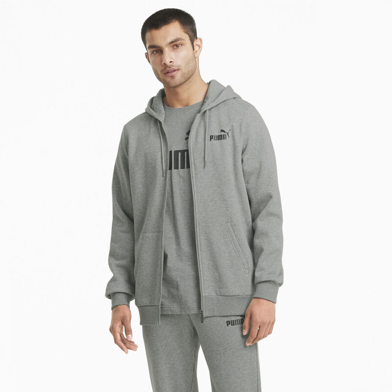 Puma Men's ESS Small Logo Hoodie image number 1