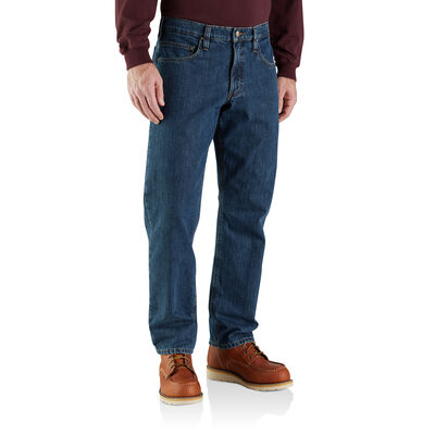 Carhartt Men's Flannel-Lined Jeans