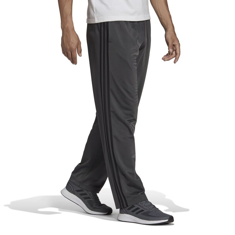 adidas Men's Primegreen Essentials Warm-Up Open Hem 3-Stripes Track Pants image number 5