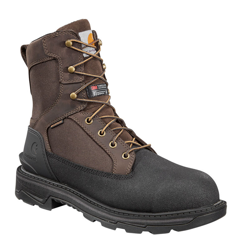 Carhartt Ironwood WP Ins. 8" Alloy Toe Work Boot image number 1
